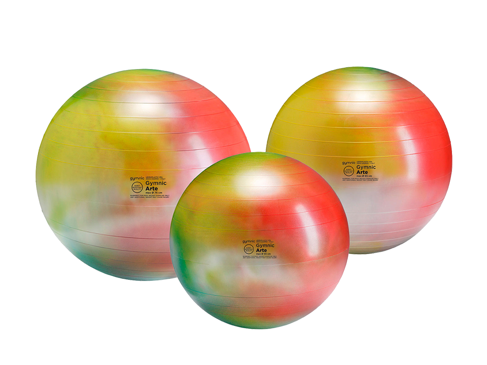 gymnic-arte-bunte-fit-ball-gymnastikball-variante-multicolor image 1