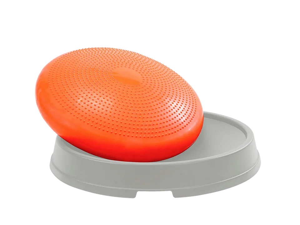 gymnic-disco-dome-balance-stepp-mit-propriorezeptiv-kissen image 1