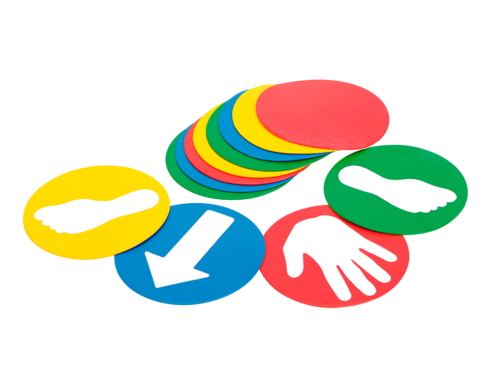 gymnic-educ-o-disks-koordinations-set-12-scheiben-sticker image 1
