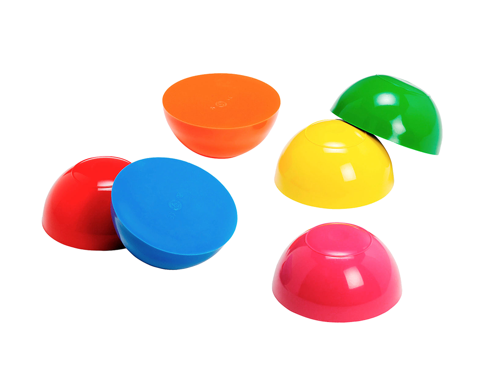 gymnic-junior-stones-balance-halbkugeln-6er-set image 1
