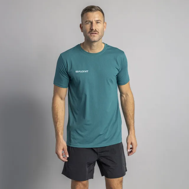flexvit-classic-athletic-t-shirt-deep-forest image 1