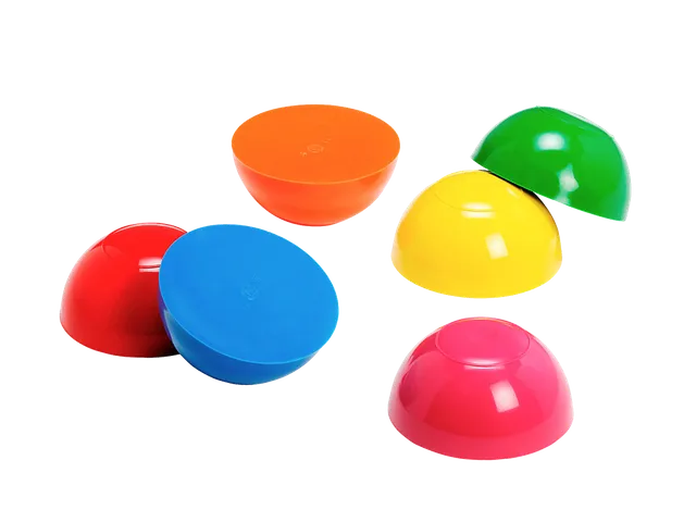 gymnic-junior-stones-balance-halbkugeln-6er-set image 1
