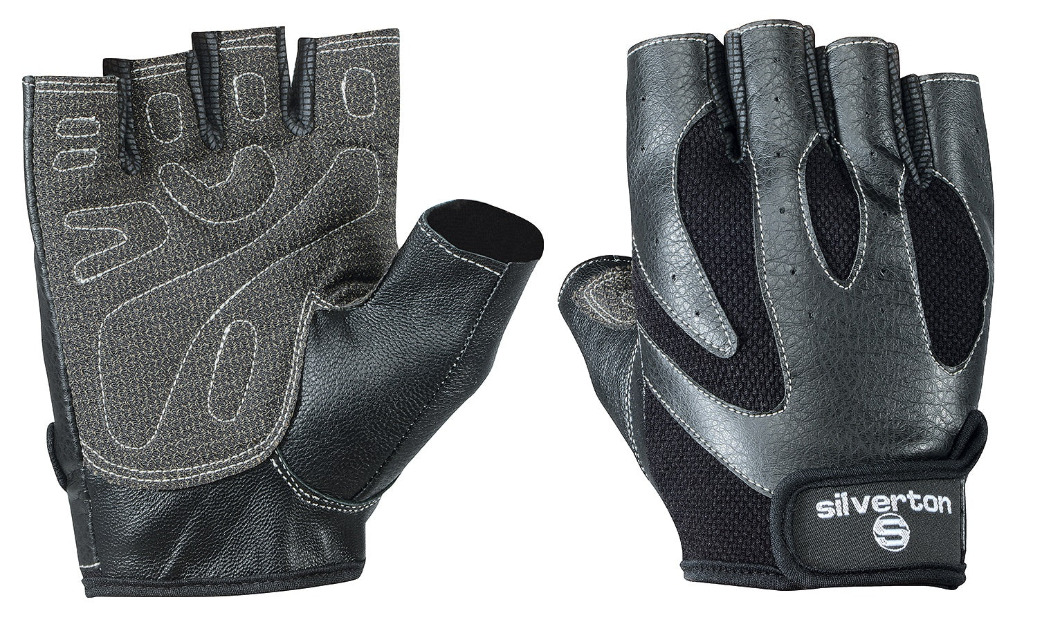 deuser-fitnesshandschuhe-silverton-matrix-trainingshandschuh-mit-kevlar-besatz image 1