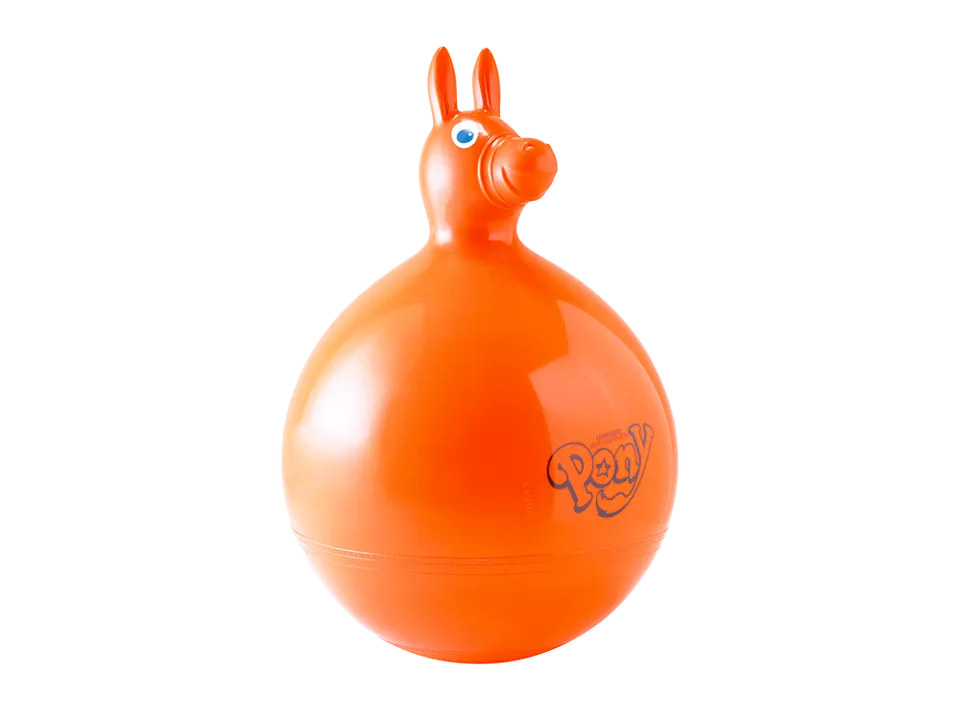 gymnic-pony-h-pfball-mit-pferdekopf-griff-f-r-kinder image 1