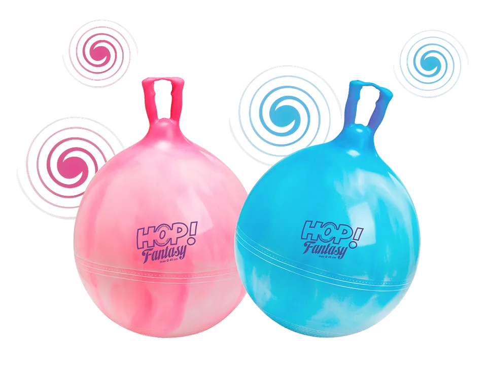 gymnic-hop-fantasy-h-pfball-multicolor-lollipop-pink-sky-blue image 1