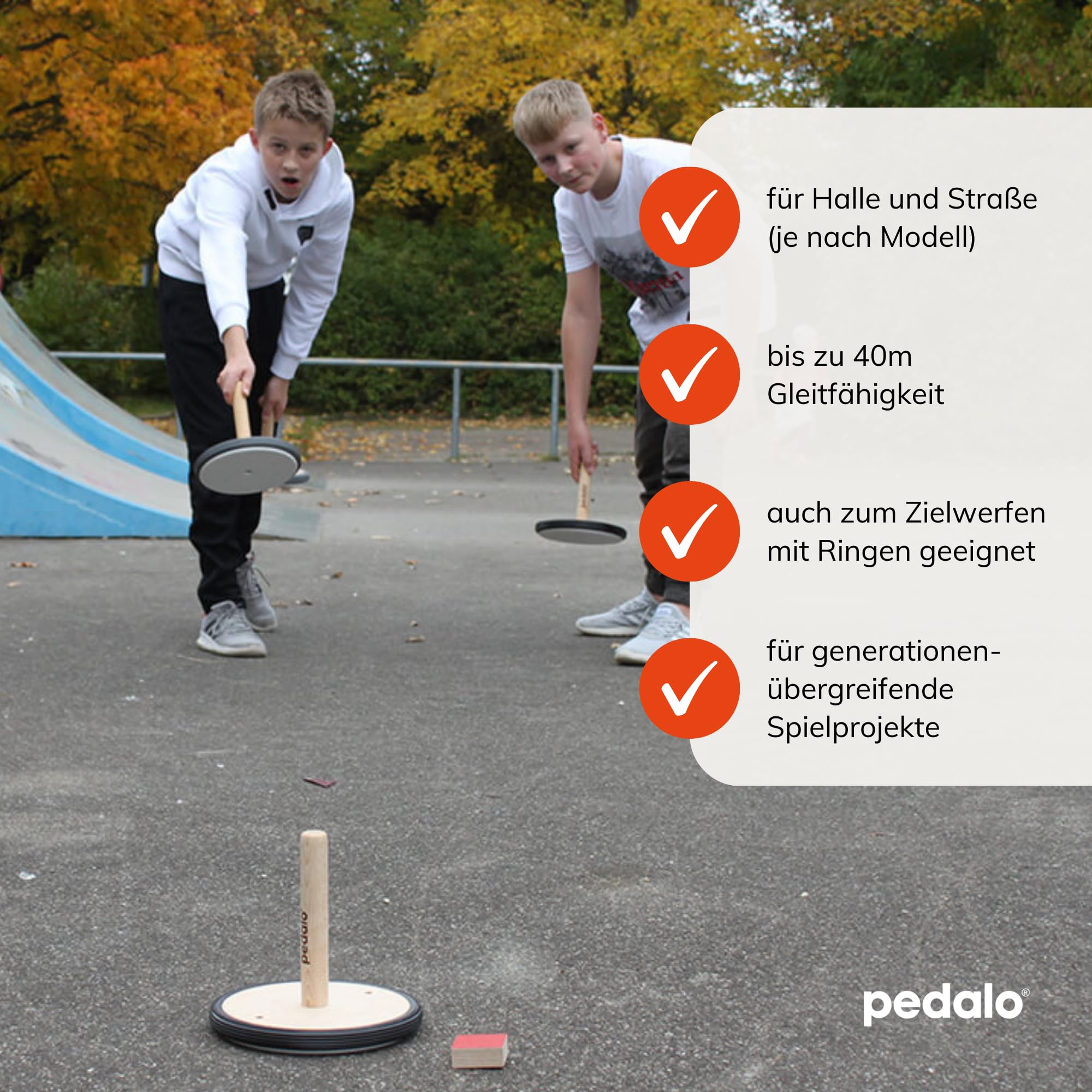 pedalo-curling-spielset-holz-indoor-outdoor-curling image 2