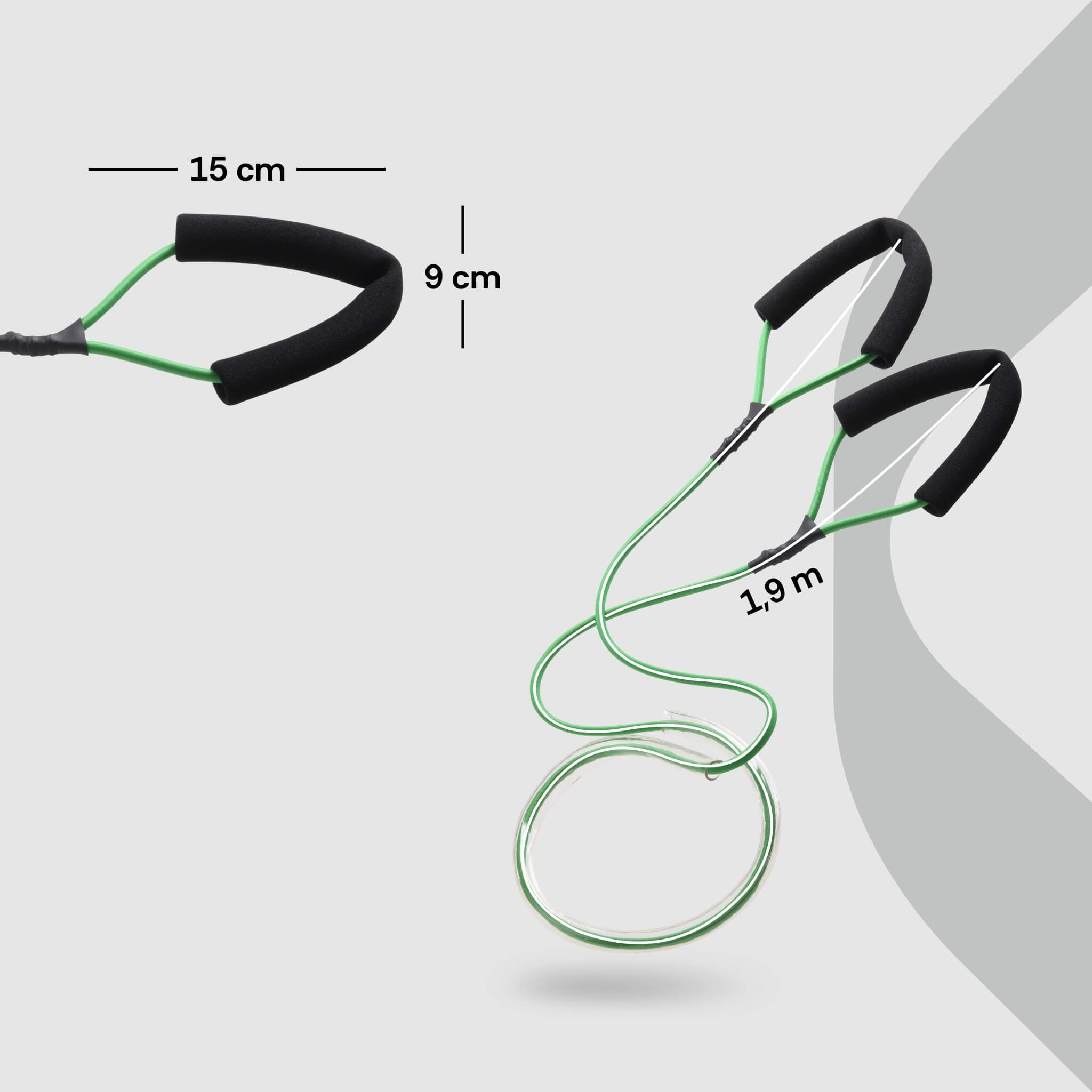 deuser-tube-190-cm-fitnessband-mit-ummantelung-3-15-kg image 2