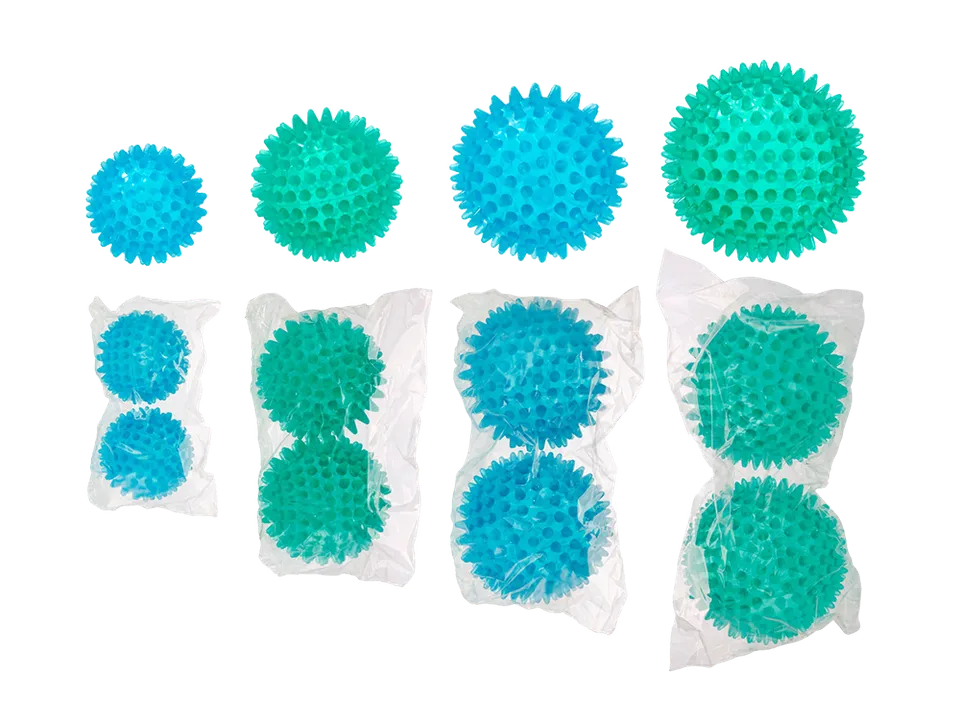 gymnic-reflexball-set-2er-massage-und-faszienb-lle-im-beutel image 1