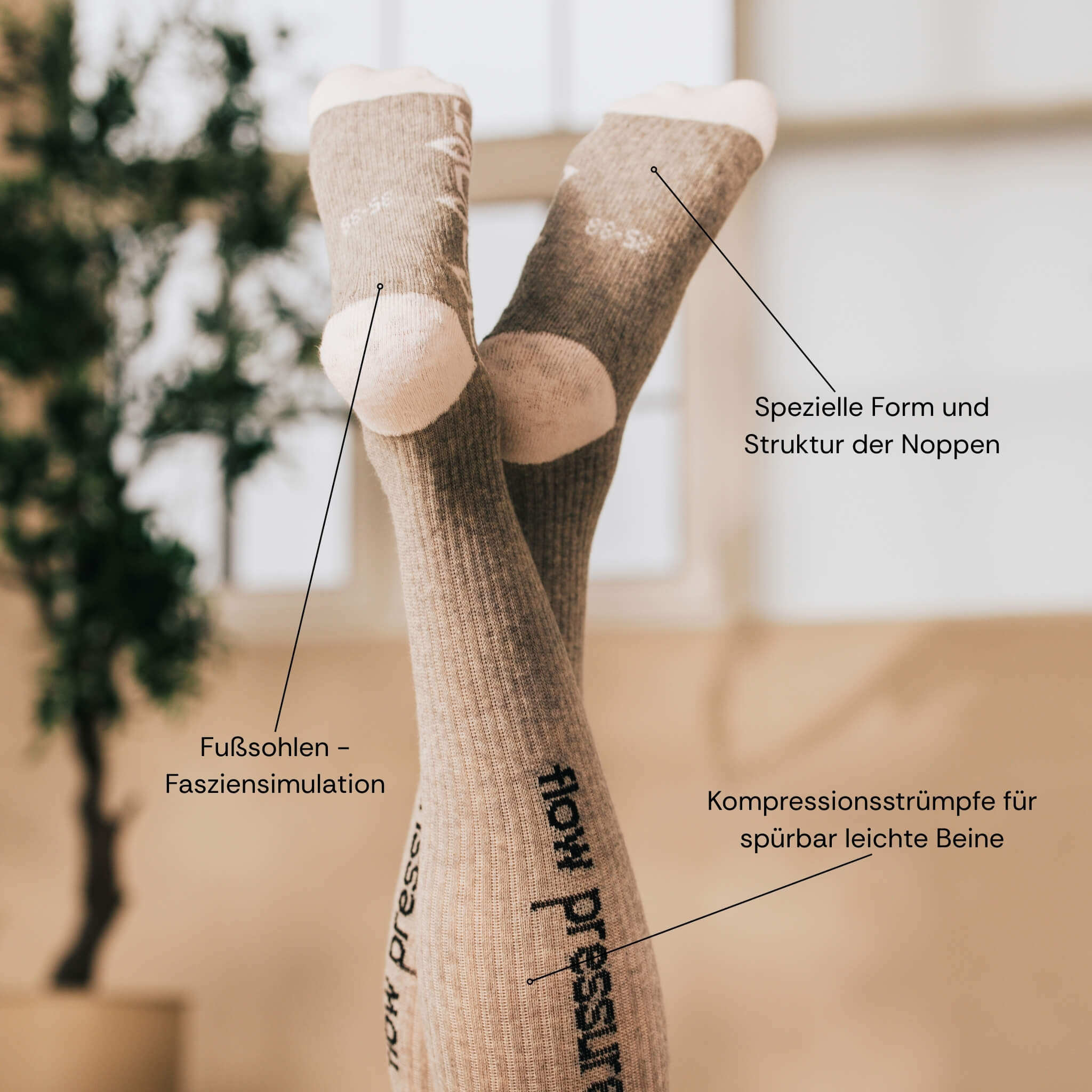 deuser-motion-lange-unisex-socks-kompressionssocken-bis-unter-knie image 2