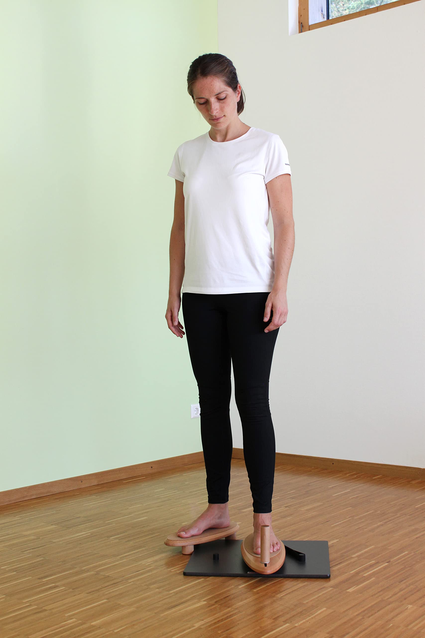 pedalo-physioflip-fu-trainer-beinachse-mit-kork-und-handgriff image 3