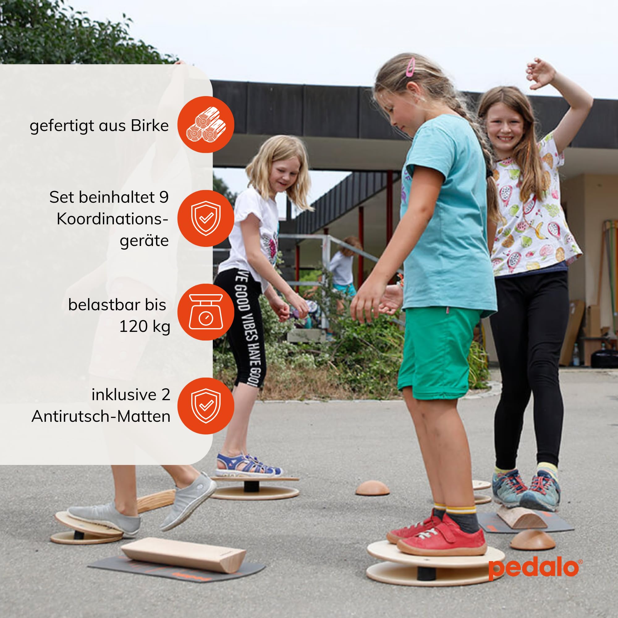 pedalo-balance-box-balancier-spiel-balance-pfad-set-9-teilig image 3