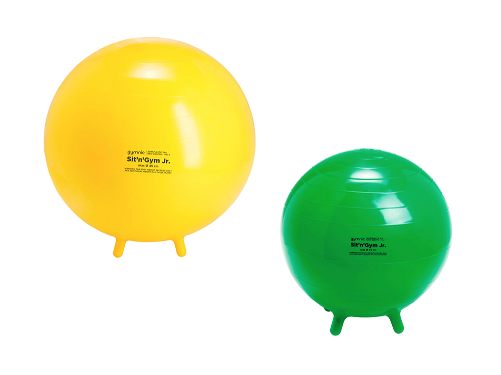 gymnic-sit-n-gym-jr-sitzball-f-r-kinder-mit-standf-en image 1