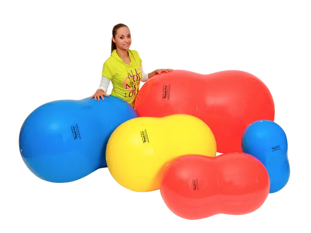 gymnic-physio-roll-doppelball-stabiler-peanutball-f-r-therapie image 1