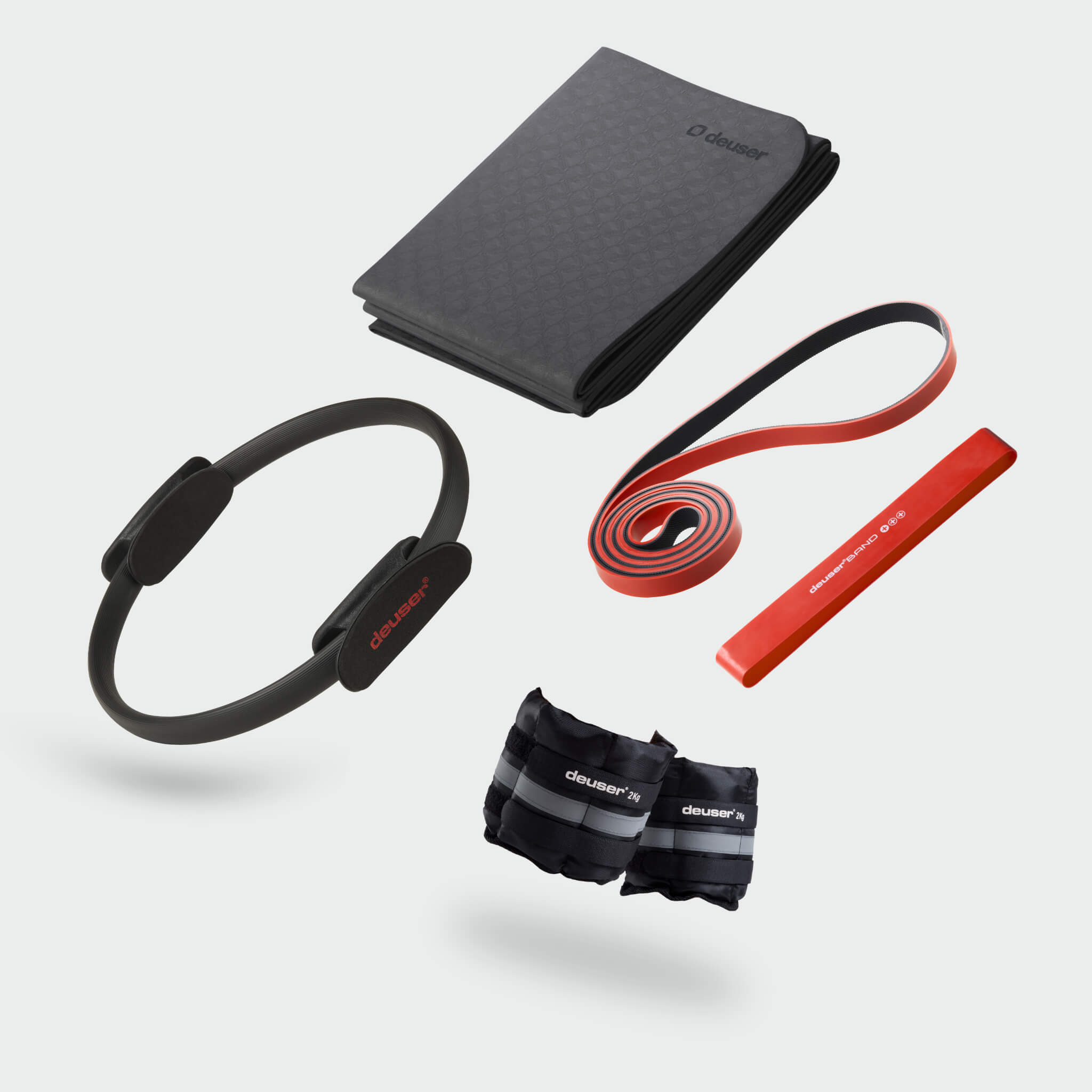 deuser-pilates-travel-set-physio-band-plus-reiseset-mit-widerstandsband image 1