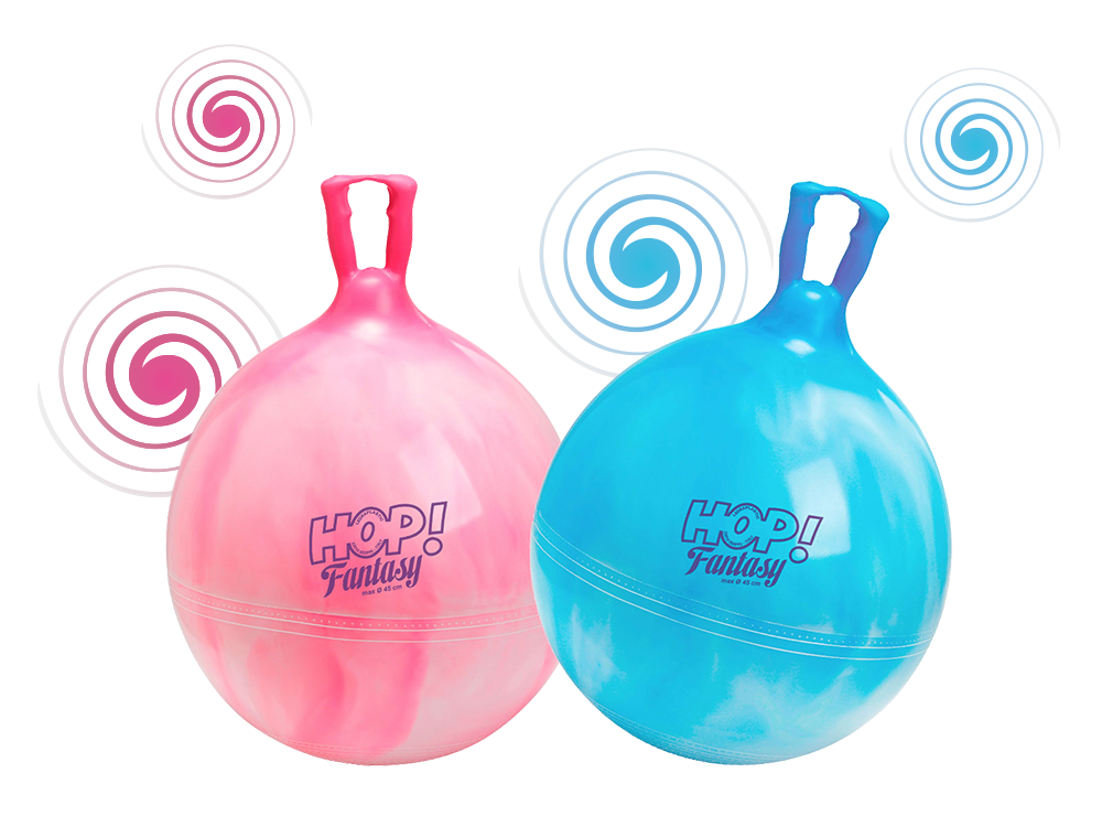 gymnic-hop-fantasy-h-pfball-multicolor-lollipop-pink-sky-blue image 1
