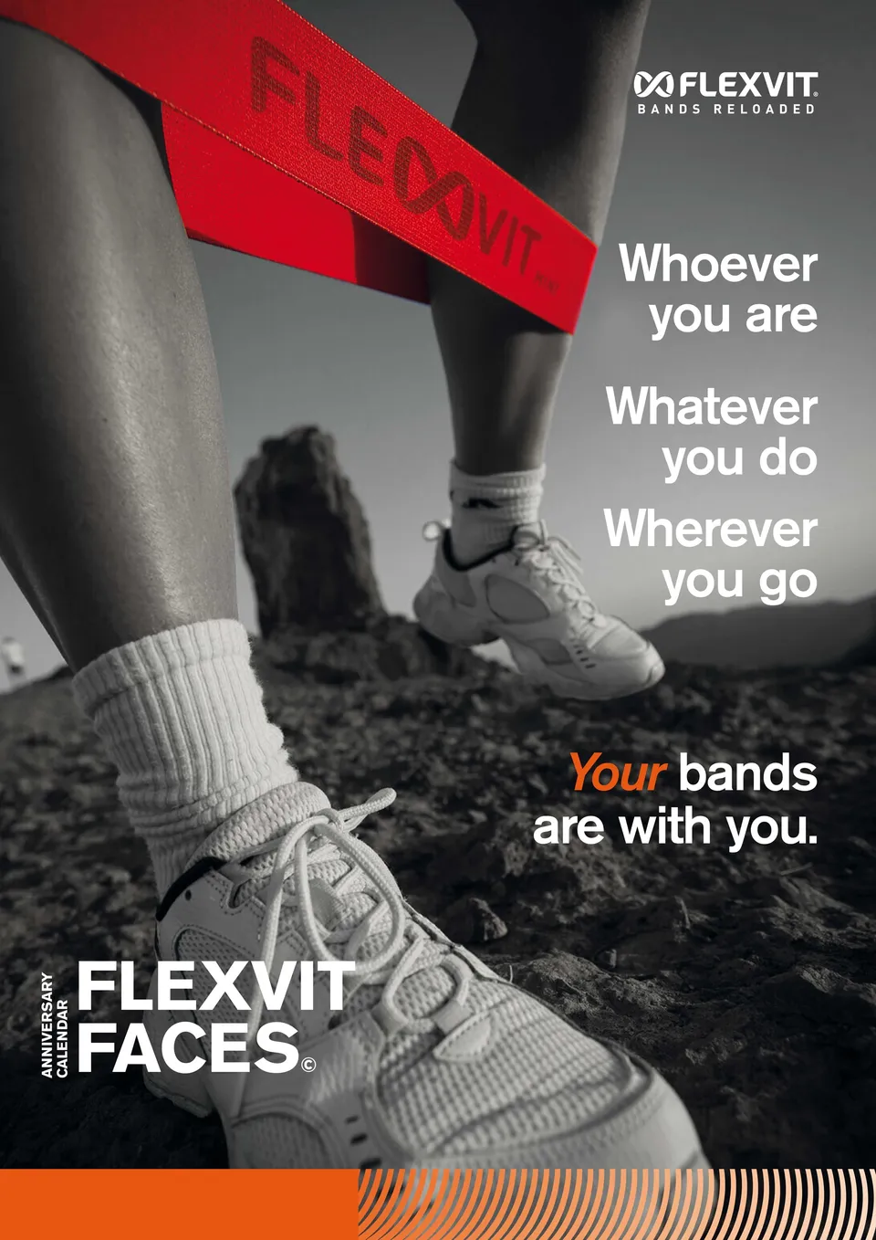 flexvit-faces-poster-calendar-wandkalender-englische-ausgabe image 1