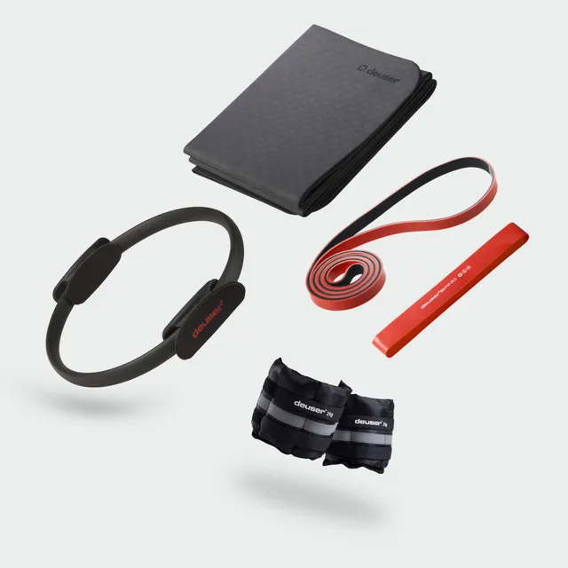 deuser-pilates-travel-set-physio-band-plus-reiseset-mit-widerstandsband image 1
