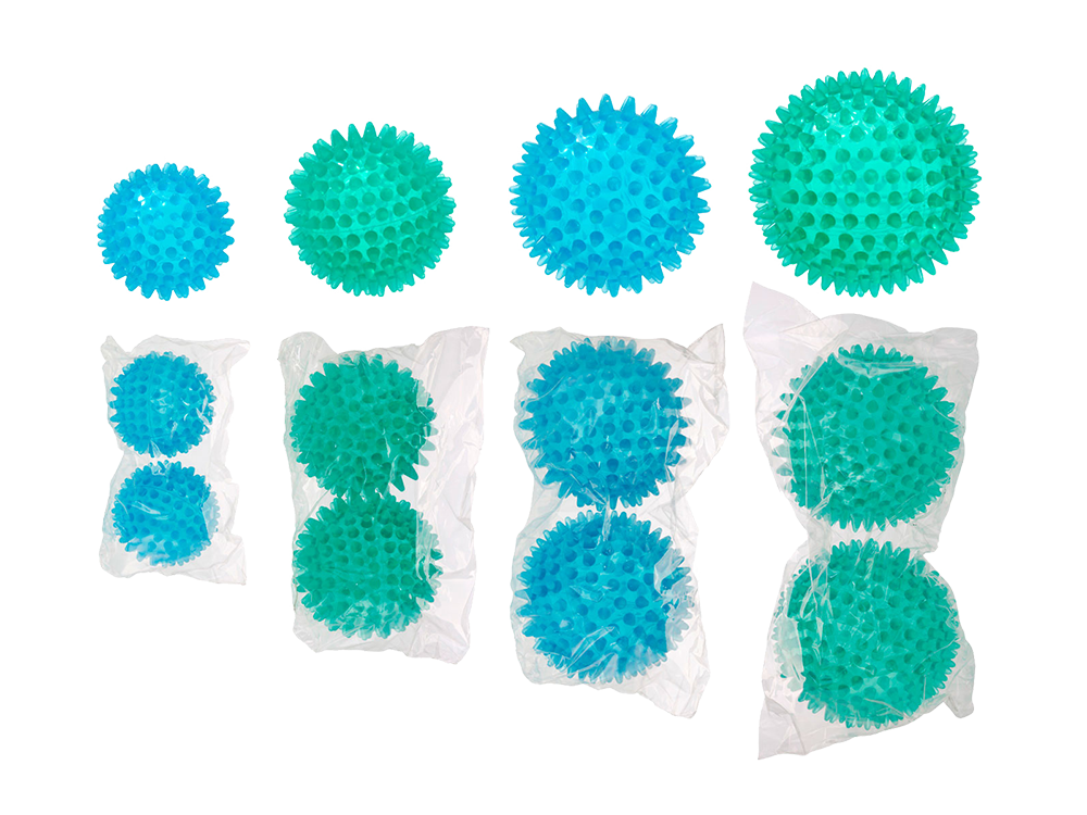 gymnic-reflexball-set-2er-massage-und-faszienb-lle-im-beutel image 1