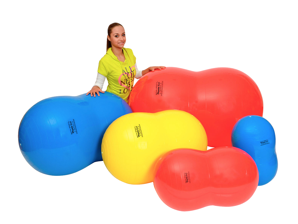 gymnic-physio-roll-doppelball-stabiler-peanutball-f-r-therapie image 1