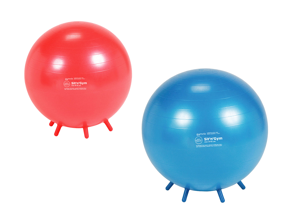 gymnic-sit-n-gym-sitzball-mit-f-en-f-r-b-ro-und-schule image 1