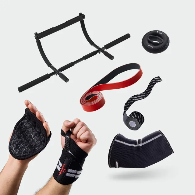 deuser-weighted-calisthenics-set-mit-ellenbogenbandage-neopren image 1